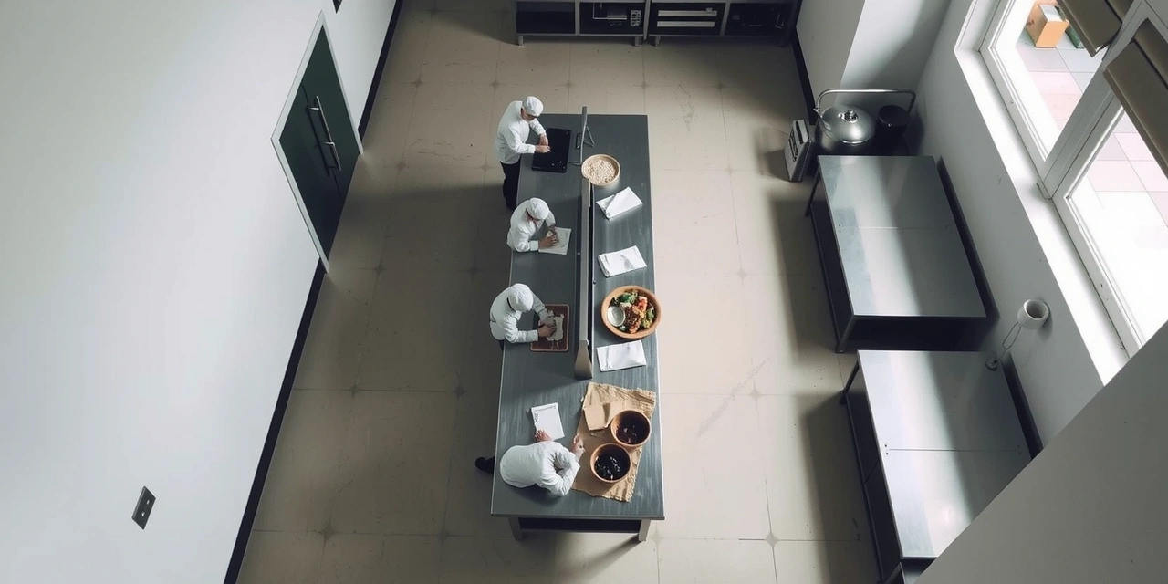 Laboratorio in azione